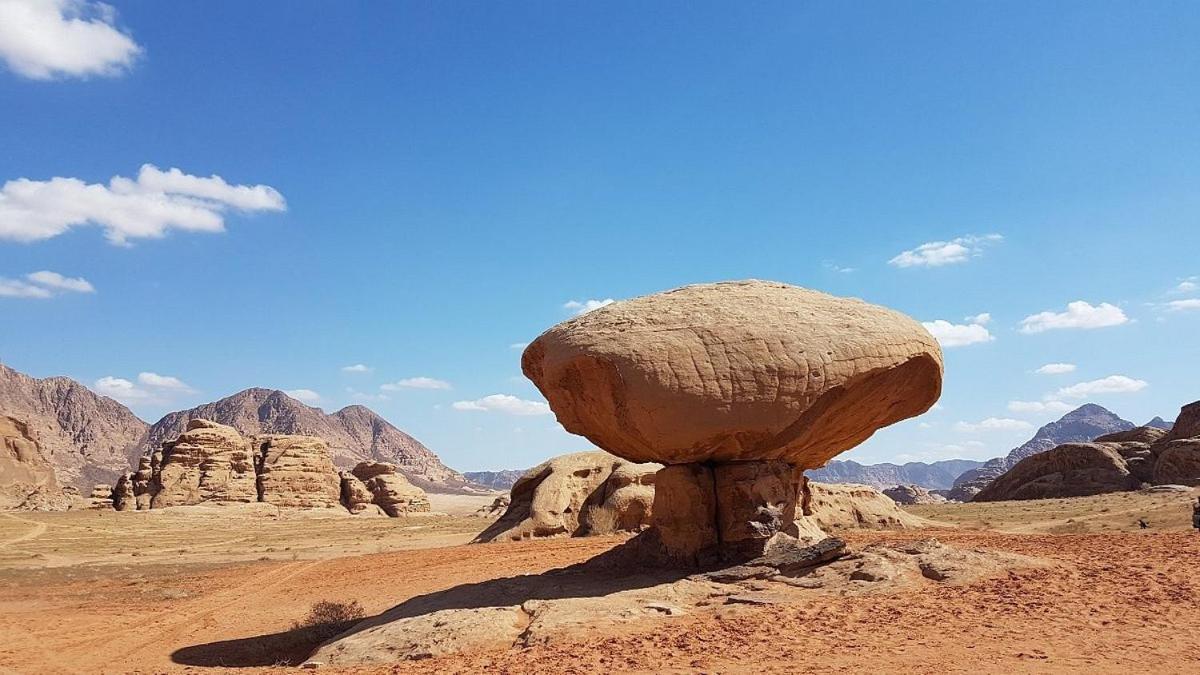Moon City With Jeep Trips Wadi Rum Exterior foto