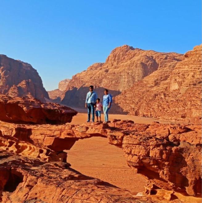 Moon City With Jeep Trips Wadi Rum Exterior foto